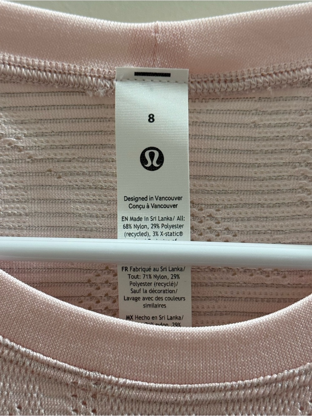 Lululemon Swiftly Tech 2.0 Regular length - Paisley - Size 8 NWT - Picture 3 of 4